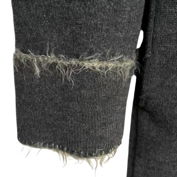 Orvis Wool Coat Knit Vintage Lined Jacket Lambswool - Picture 4 of 12